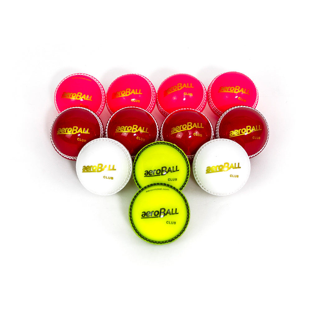 AeroBall Club Mixed Colour Set of 12 (Junior)