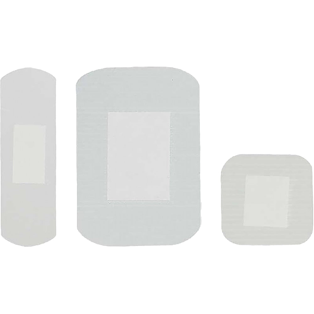 100 Assorted Clear Washproof Plasters